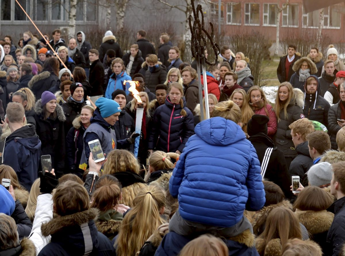 Vebjørn løp med OL-ilden